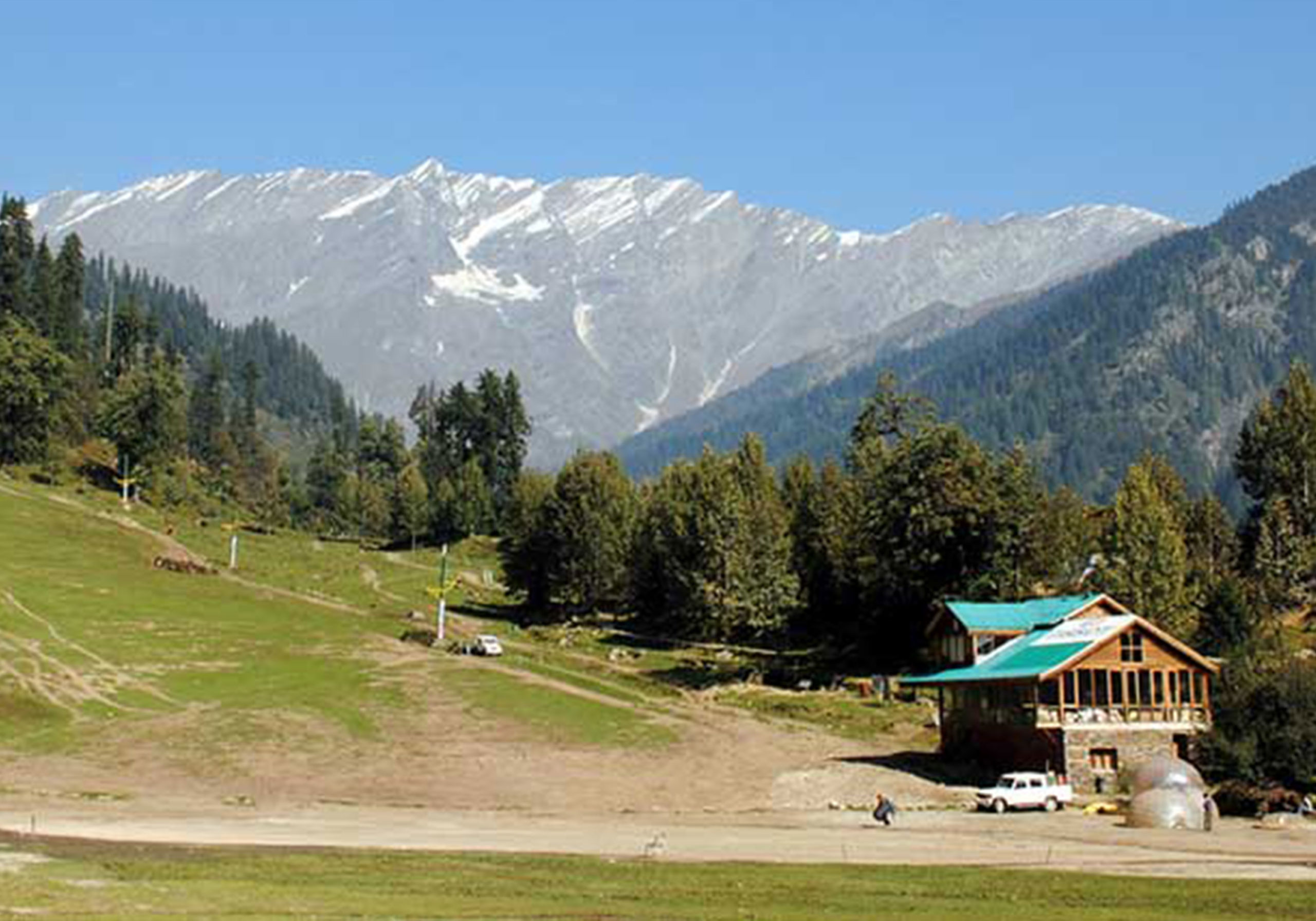 people tour at mountain in Dharamshala