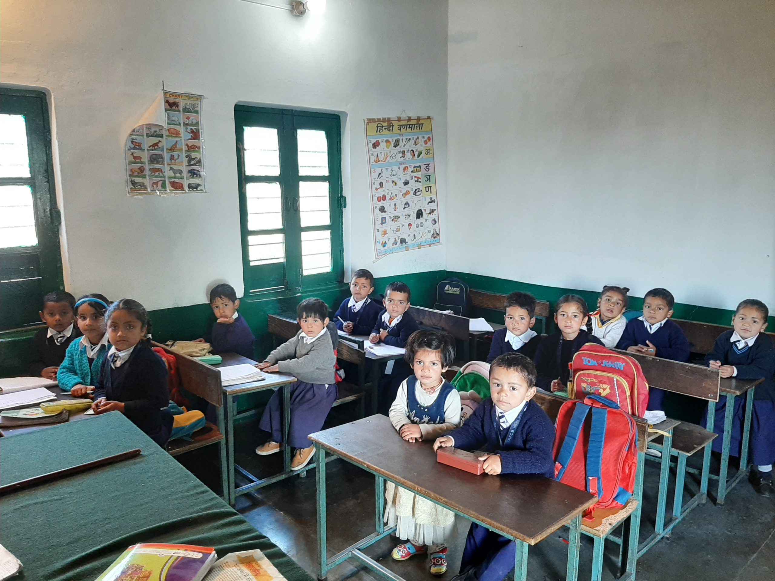 volunteer at school in Dharamshala