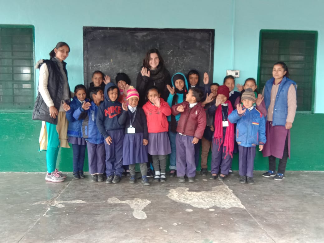 volunteer at school in Dharamshala India