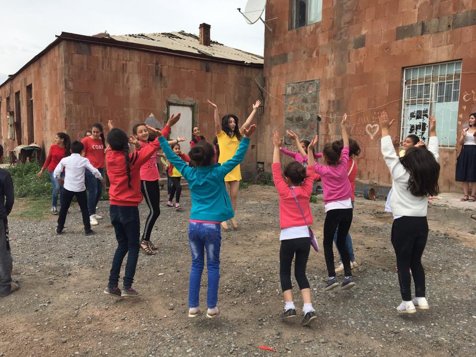 girl empowerment volunteer in Armenia